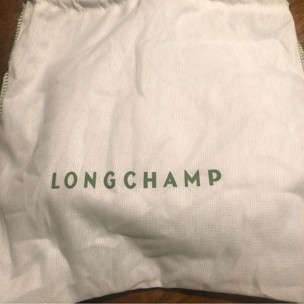 NWT $330 Longchamp Le Foulonné Leather Wallet Crossbody Bag in Lilac! - Picture 16 of 16